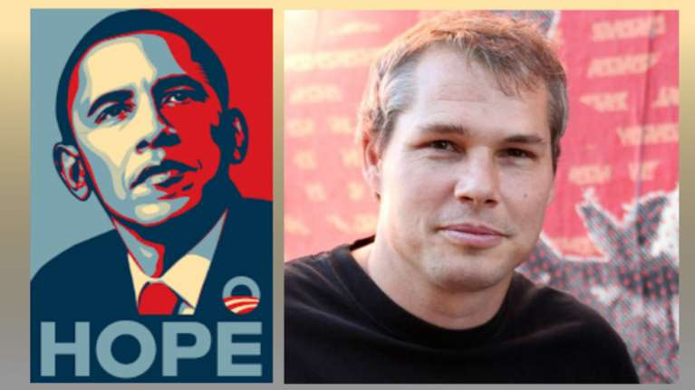 Ο δημιουργός της αφίσας του Ομπάμα στέλνει ένα μήνυμα στον Ντόναλντ Τραμπ