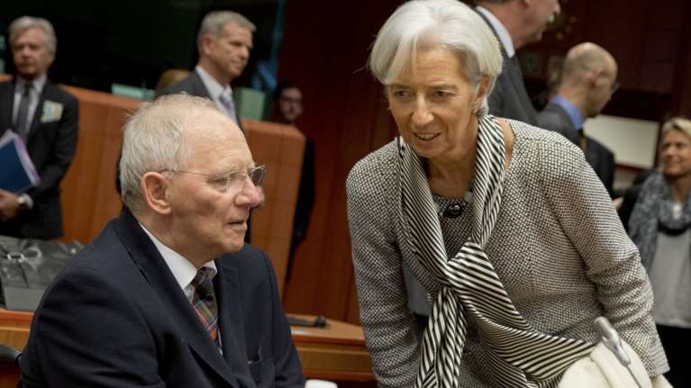 Συνάντηση Σόιμπλε Λαγκάρντ: Πλήρως ενεργό το ΔΝΤ στην Ελλάδα