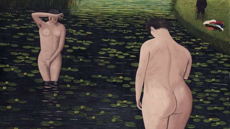 «Πορνογραφική» τέχνη στο σφυρί