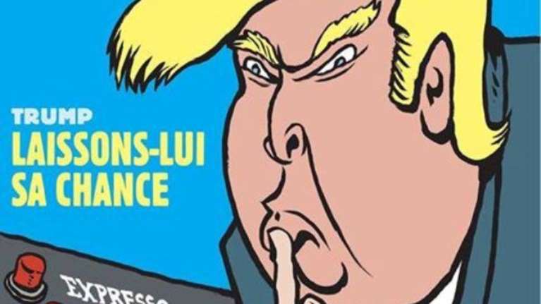 Το απίθανο σκίτσο του Charlie Hebdo για τον Ντόναλντ Τραμπ