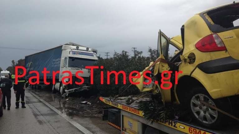 Τροχαίο δυστύχημα με έναν νεκρό στην Εθνική Πατρών - Πύργου