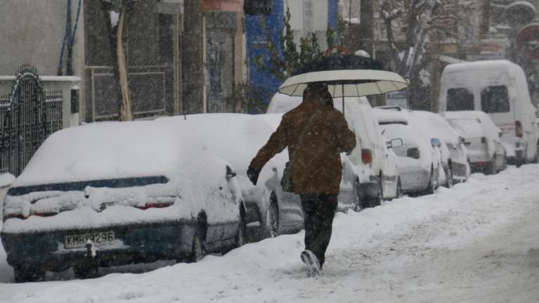 Τσουχτερό κρύο και χιόνια την Πέμπτη-Η πρόγνωση της ΕΜΥ
