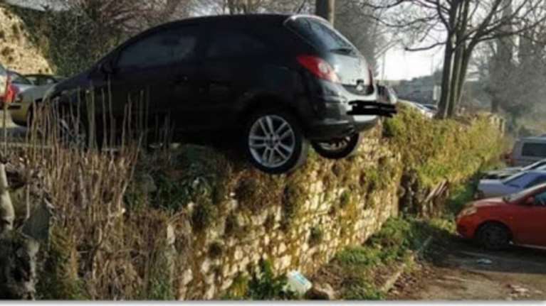 «Αεροπλανικό» παρκάρισμα στα Ιωάννινα γίνεται viral