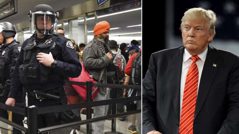 Χάος στα αεροδρόμια των ΗΠΑ από το διάταγμα Τραμπ για τους μετανάστες