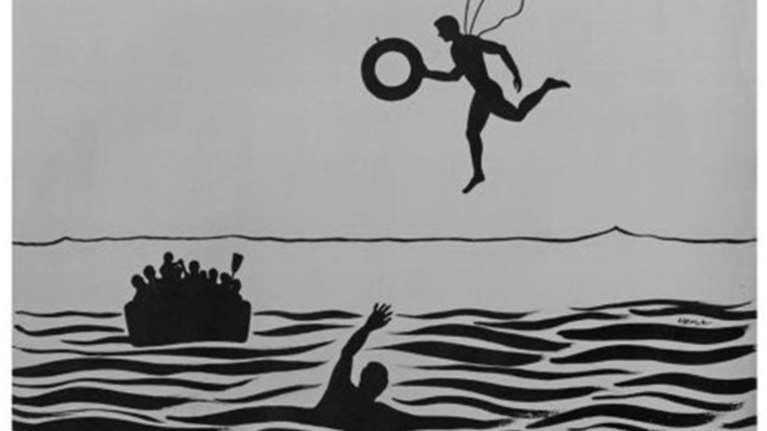 Δημήτρης Γέρος: Κάνοντας το δράμα των μεταναστών τέχνη