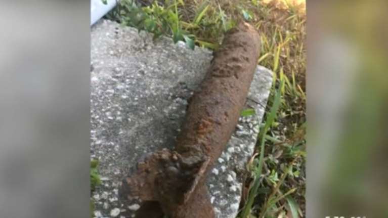 Οβίδα 115 κιλών βρέθηκε στο Κορδελιό, επιχείρηση απομάκρυνσης