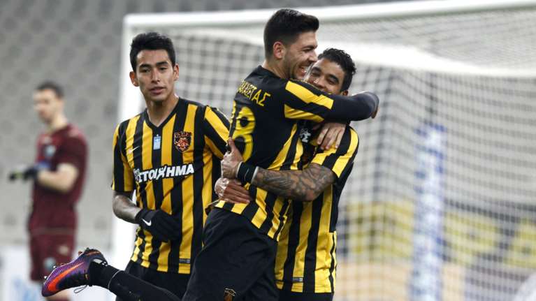 Κύπελλο Ελλάδας: Με 6-0 η ΑΕΚ διέλυσε τον Λεβαδειακό