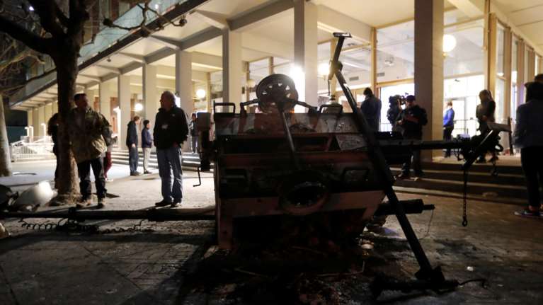 Χάος στο Μπέρκλεϊ για τον ακροδεξιό Μ. Γιαννόπουλο