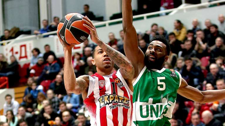 Euroleague: Ούνιξ Καζάν - Ολυμπιακός 75 - 90