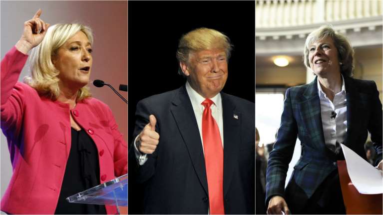 Aπό τη Λεπέν μέχρι τη Μέι: Όλες οι... «αγάπες» του Τραμπ