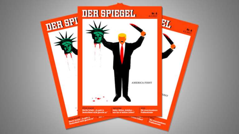 Der Spiegel: Γιατί κάναμε το εξώφυλλο με τον Τραμπ ως «τζιχαντιστή»