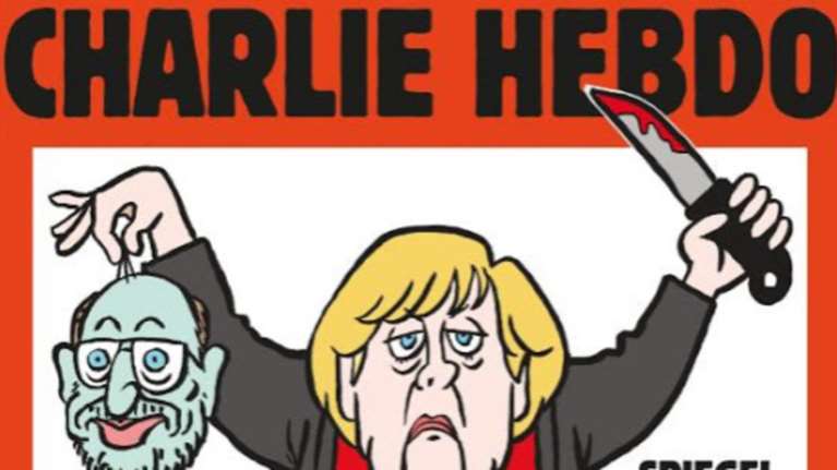Charlie Hebdo: Η Μέρκελ «αποκεφάλισε» τον Μάρτιν Σουλτς