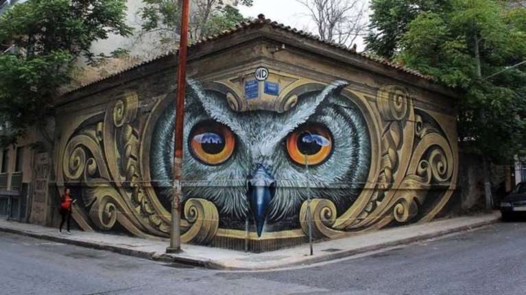 Βανδάλισαν το ωραιότερο γκραφίτι της Αθήνας