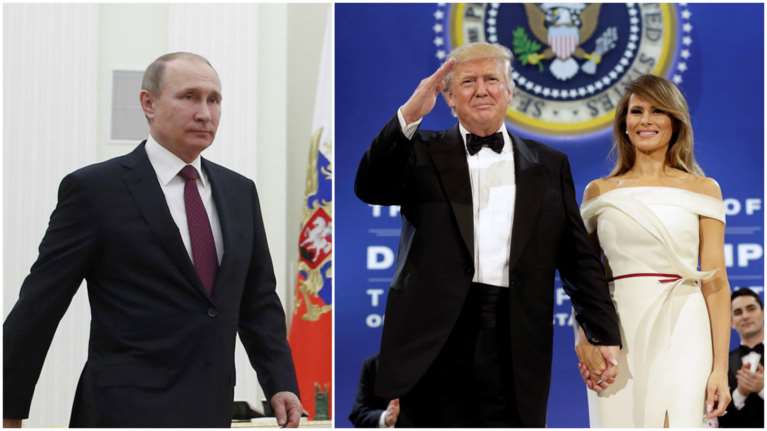 Ο Πούτιν θέλει να συναντήσει τον Τραμπ στην πατρίδα της Μελάνια