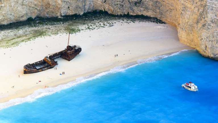 Στα δικαστήρια για την ιδιοκτησία του περίφημου «Ναυαγίου» στη Ζάκυνθο