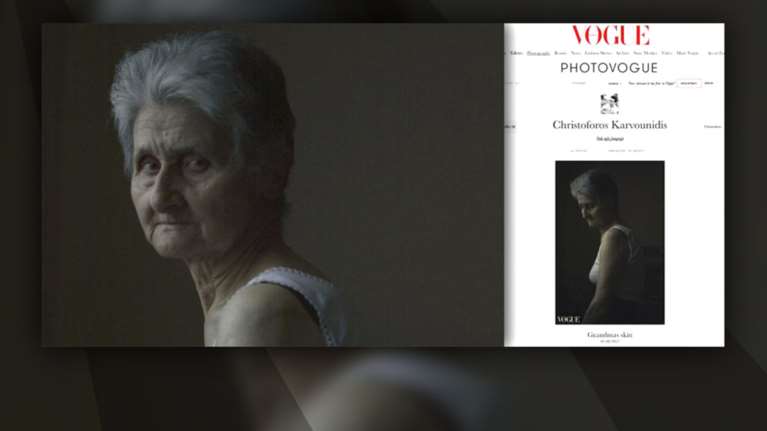 H γιαγιά από την Πέλλα που πόζαρε για τη Vogue και έγινε viral