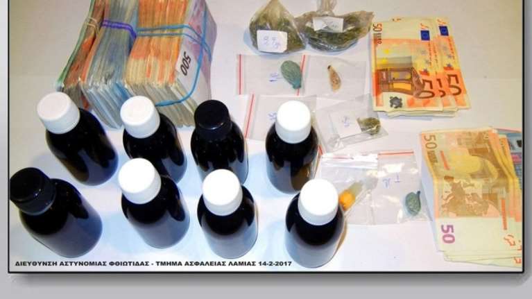 Εξαθρώθηκε  μεγάλη σπείρα διακίνησης ναρκωτικών στη Φθιώτιδα