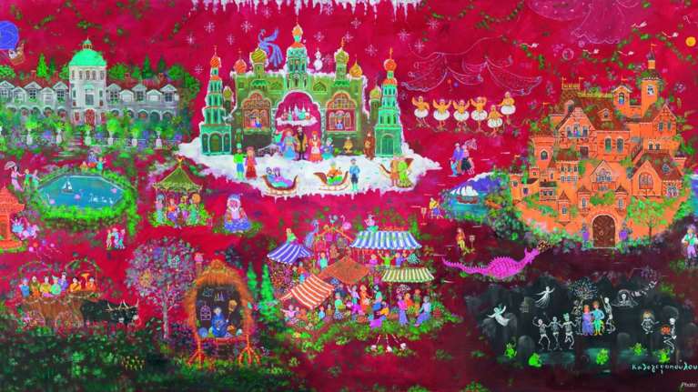 Σοφία Καλογεροπούλου: «Ξορκίζω με χρώμα τον τρόμο του κενού»