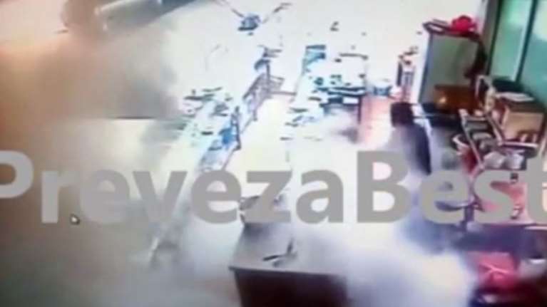 Χύτρα...επιτέθηκε σε ιδιοκτήτη καταστήματος video