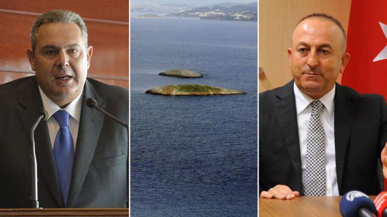 «Πόλεμος» δηλώσεων Αθήνας- Αγκυρας με φόντο τα Ιμια