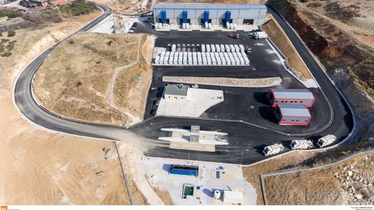 Ενταση στα εγκαίνια του σταθμού απορριμάτων στην Ευκαρπία