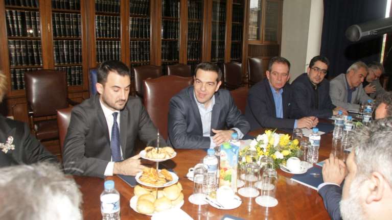 Στη Θεσσαλονίκη ο Τσίπρας...θερμή υποδοχή με 4 συγκεντρώσεις