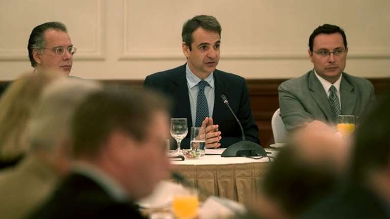 Στις Βρυξέλλες για τη σύνοδο του  ΕΛΚ ο Κυριάκος Μητσοτάκης