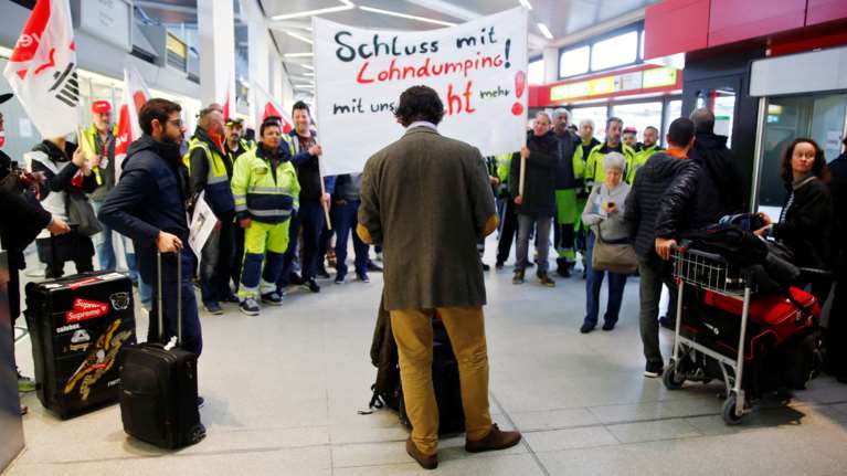 Απεργιακό μπλακ άουτ στα αεροδρόμια του Βερολίνου