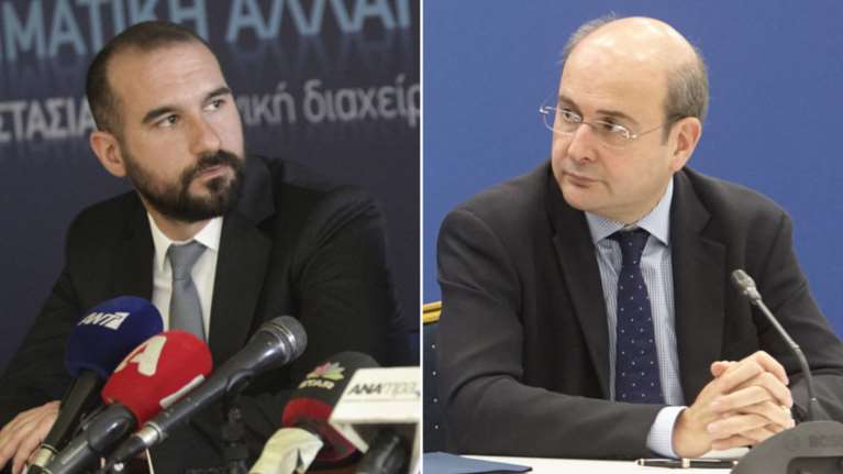 Κόντρα Τζανακόπουλου-Χατζηδάκη με φόντο την πορεία της αξιολόγησης