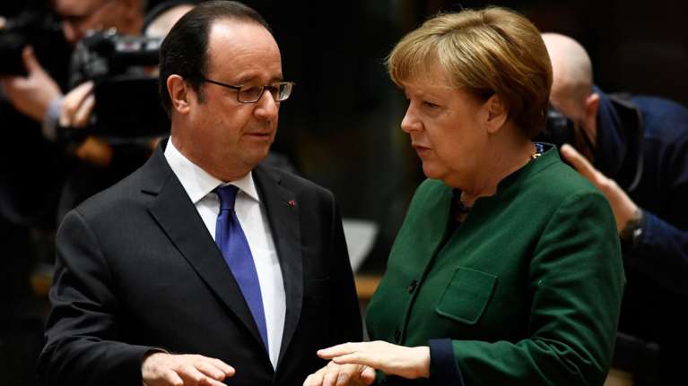 Μέρκελ-Ολάντ: Απαράδεκτη η επίθεση του Ερντογάν στην Ευρώπη