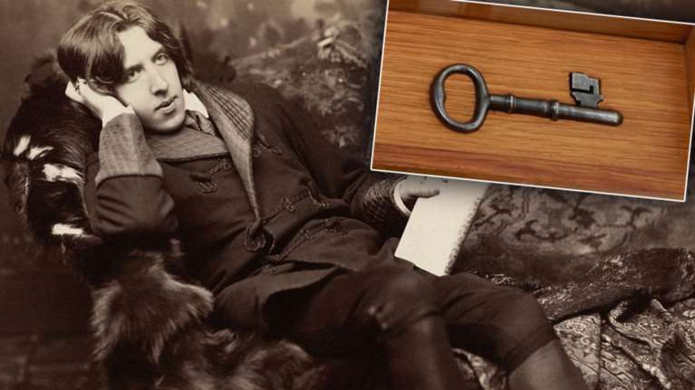 Το κλειδί της φυλακής του Όσκαρ Ουάιλντ για πρώτη φορά σε έκθεση