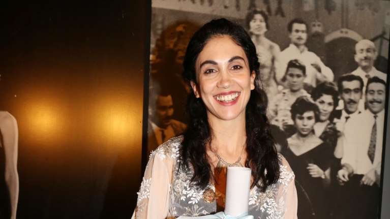 Στην Ανθή Ευστρατιάδου η καρφίτσα της Μελίνας