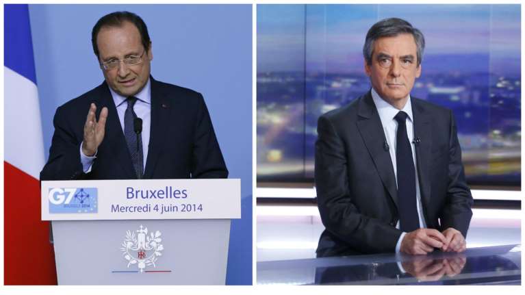 Φιγιόν κατηγορεί Ολάντ πως επιθυμεί να τον πλήξει πολιτικά