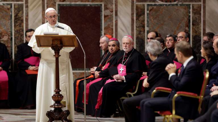 Πάπας στους ηγέτες των 27: Ο σεβασμός βάση για την ενότητα