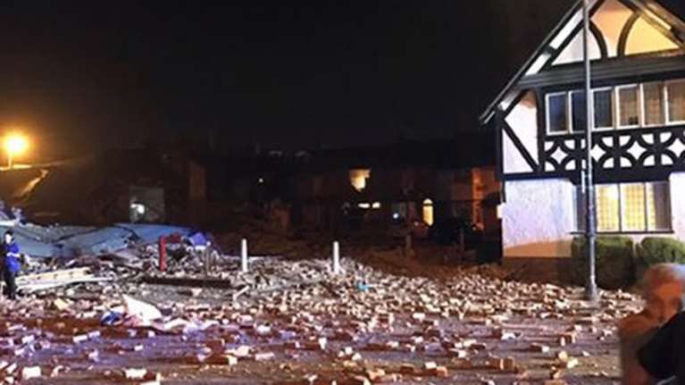 Βρετανία: Ισχυρή έκρηξη με 32 τραυματίες-Κατέρρευσαν σπίτια