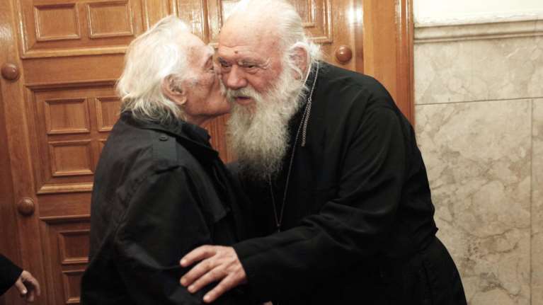 Γλέζος σε Ιερώνυμο: Να φροντίσεις να έχω θρησκευτική κηδεία