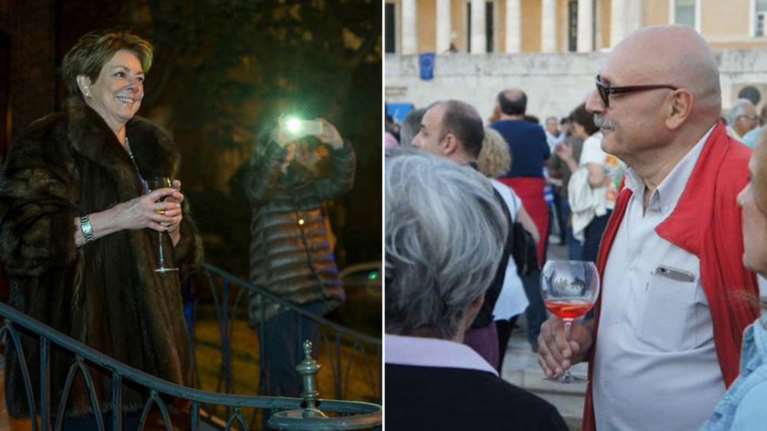 Βρέθηκε η... διάδοχος του διαδηλωτή με το κολωνάτο ποτήρι στο Σύνταγμα