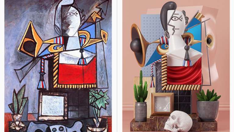 Τα έργα του Πικάσο γίνονται τρισδιάστατα και είναι απίστευτα!