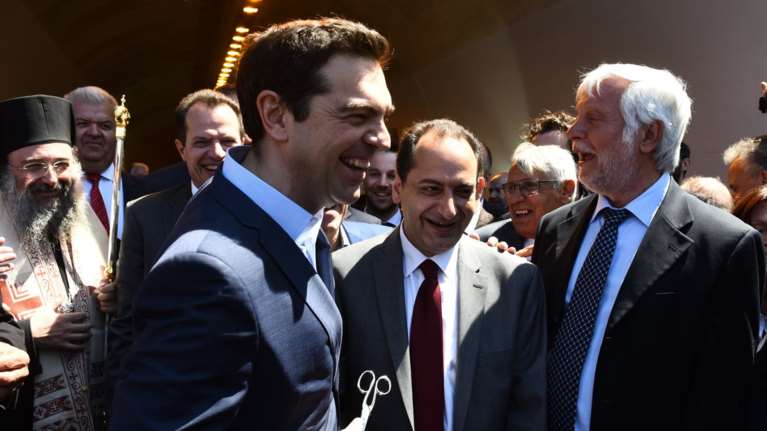 Τι θυμήθηκε ο Τσίπρας στα εγκαίνια της Κορίνθου - Πατρών