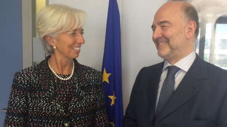 Συνάντηση Λαγκάρντ-Μοσκοβισί: Συζήτησαν και για την Ελλάδα