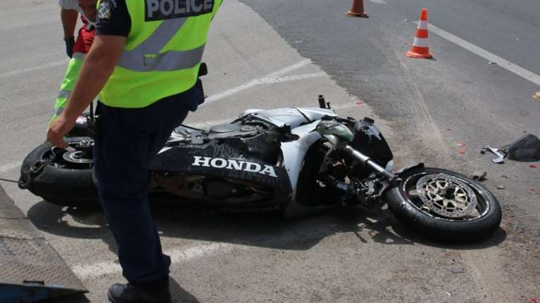 Σοβαρό τροχαίο με τραυματισμό στην καινούργια Ιονία Οδό (ΦΩΤΟ)