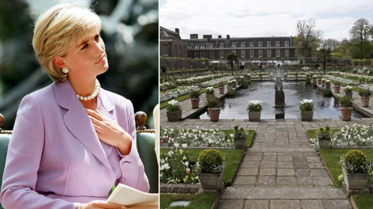 Ο λευκός κήπος της Νταϊάνα: Χιλιάδες λουλούδια φόρος τιμής στη μνήμη της