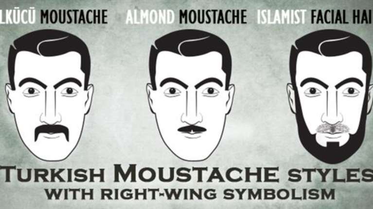Πώς το μουστάκι στην Τουρκία δείχνει τα πολιτικά σου πιστεύω