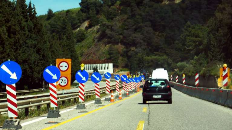 Κλείνουν ξανά η Κορίνθου - Πατρών και η Ιονία για να ολοκληρωθούν τα έργα