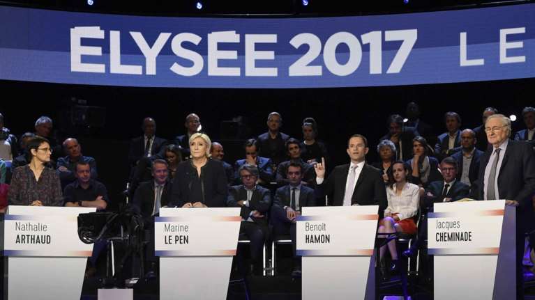 Τελευταίο debate πριν την κάλπη των γαλλικών προεδρικών