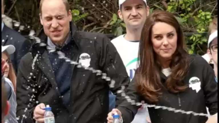 Ο Ουίλιαμ, η Κέιτ και τα απρόοπτα στον Μαραθώνιο του Λονδίνου