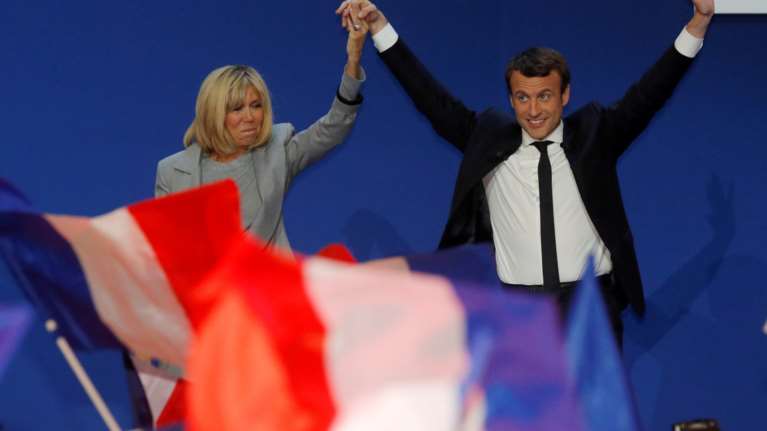 Μακρόν: Θέλω να γίνω ο πρόεδρος όλης της Γαλλίας-Δείτε live