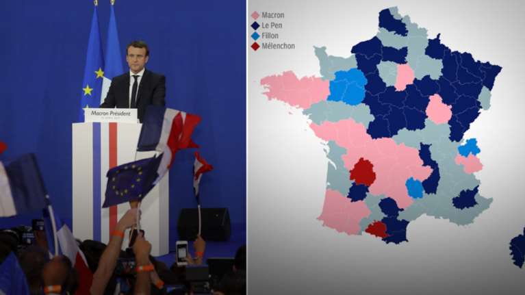 Η «ακτινογραφία» της ψήφου: Ποιοι ψήφισαν Μακρόν και Λεπέν