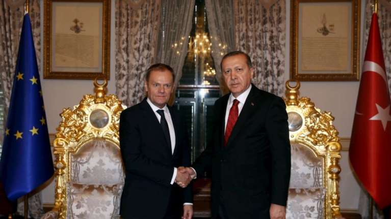 &quot;Μαγειρεύεται&quot; συνάντηση Τουσκ - Ερντογάν στις 25 Μαϊου