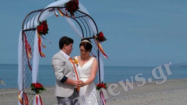 Στο Μάλεμε Χανίων δύο γυναίκες ενώθηκαν με τα δεσμά του γάμου